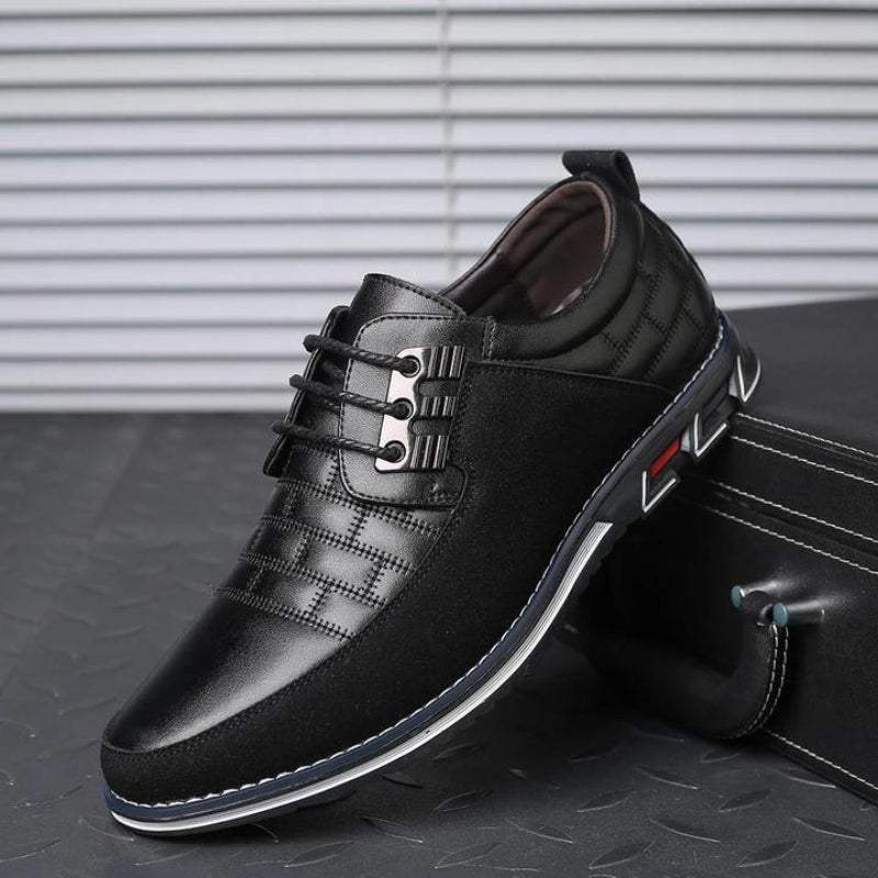 Orthopedic Leather Shoes Men Classy Elegant - Solorfit