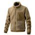Men’s Outdoor Fleece Jacket – Zip-Up with Reinforced Details - Solorfit