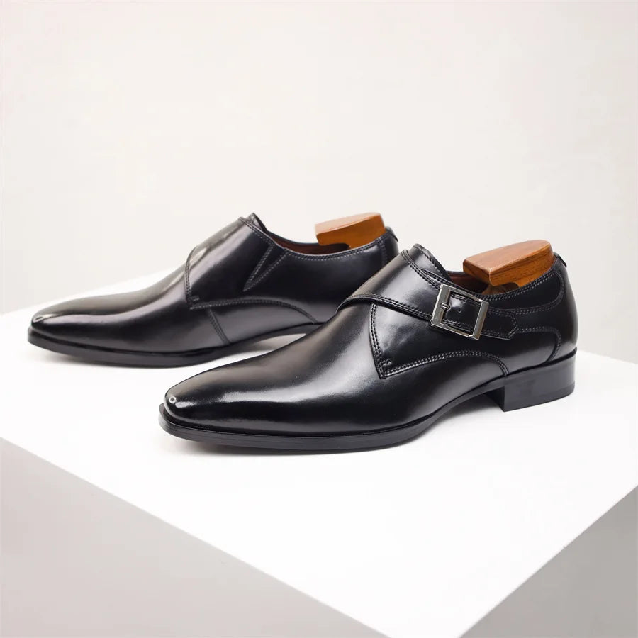 Lorenzo Milan - Handcrafted Italian Elegant Buckle Shoes - Solorfit