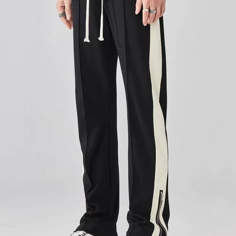 Palma De Mara - Cotton Blend Sweat Pants Wide Leg - Solorfit