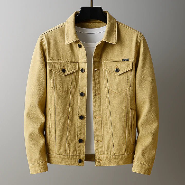 Masimo Denim Jacket – Classic Men’s Casual Outerwear - Solorfit