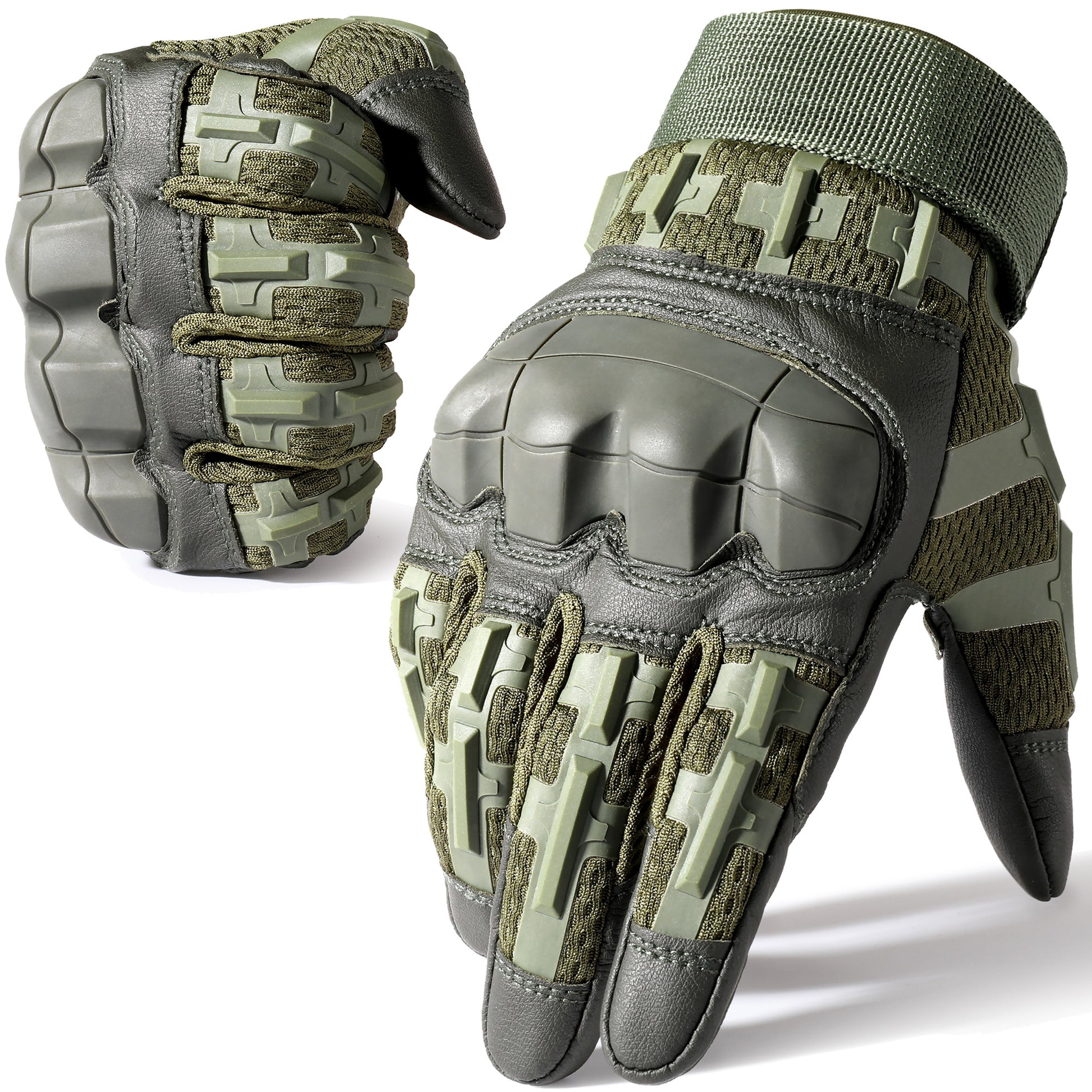 Men’s Touchscreen Fingerless Gloves – Knit Comfort & Outdoor Performance