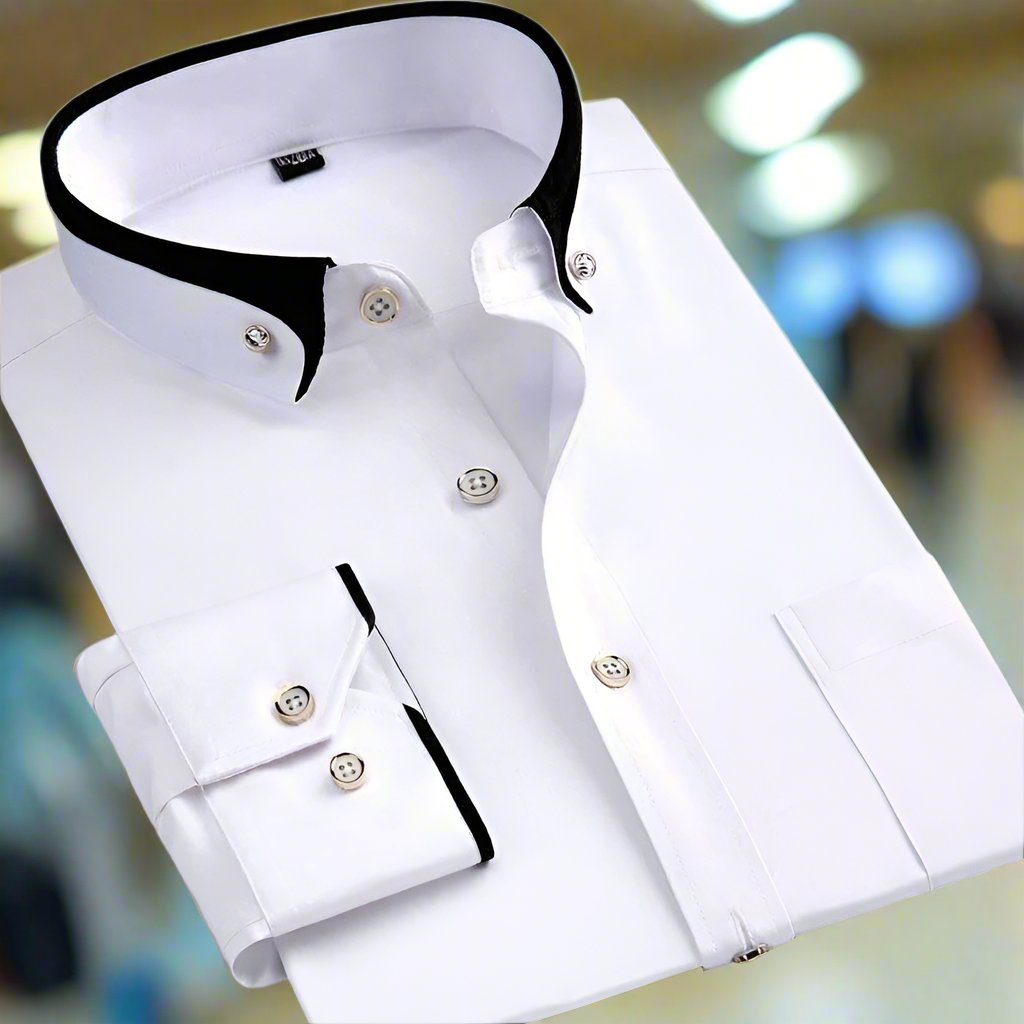 Hugo | Classic Shirt with Long Sleeves Blouse Stretch - Solorfit