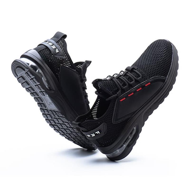 Ultra-Light Breathable Steel Toe Work Shoes – Non-Slip Safety & All-Day Comfort