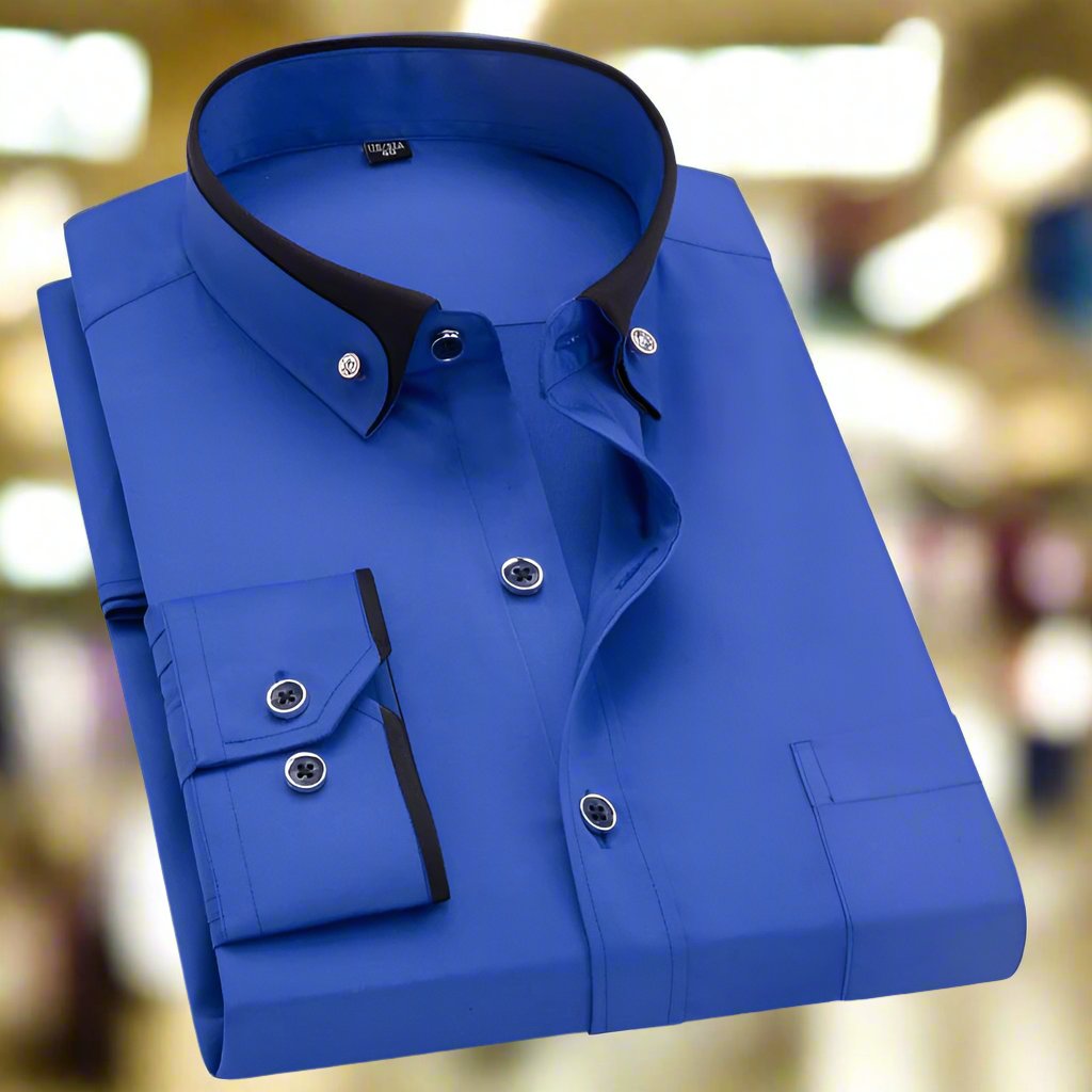 Hugo | Classic Shirt with Long Sleeves Blouse Stretch - Solorfit