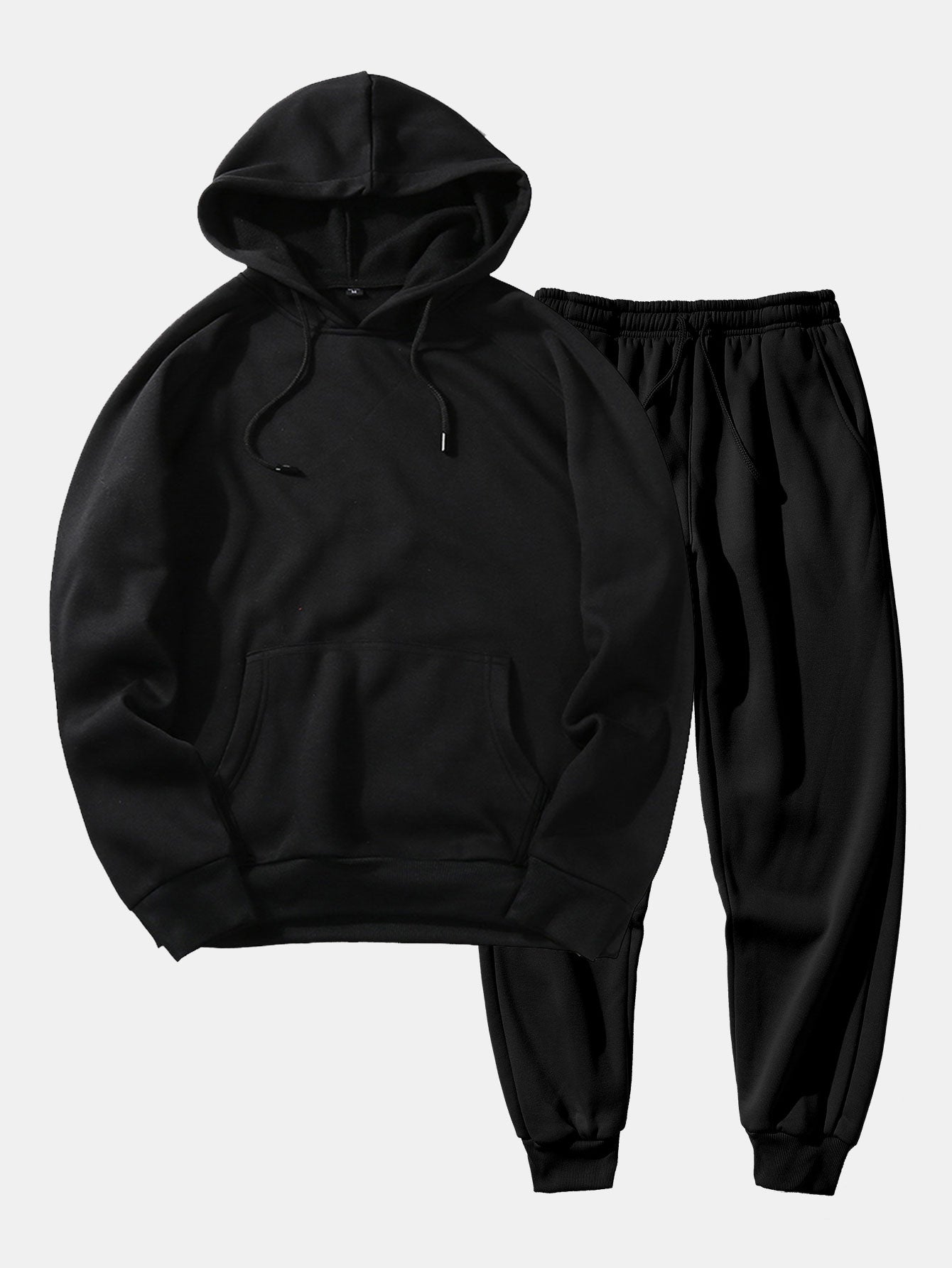 Basic Raglan Hoodies & Jogger Pants