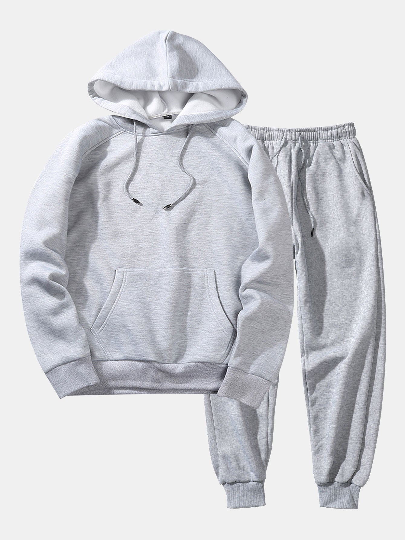 Basic Raglan Hoodies & Jogger Pants