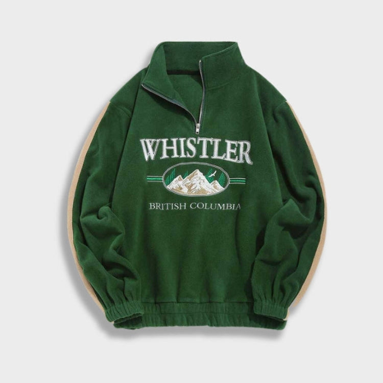 Whistler - British Columbia Men Zip Up Sweater