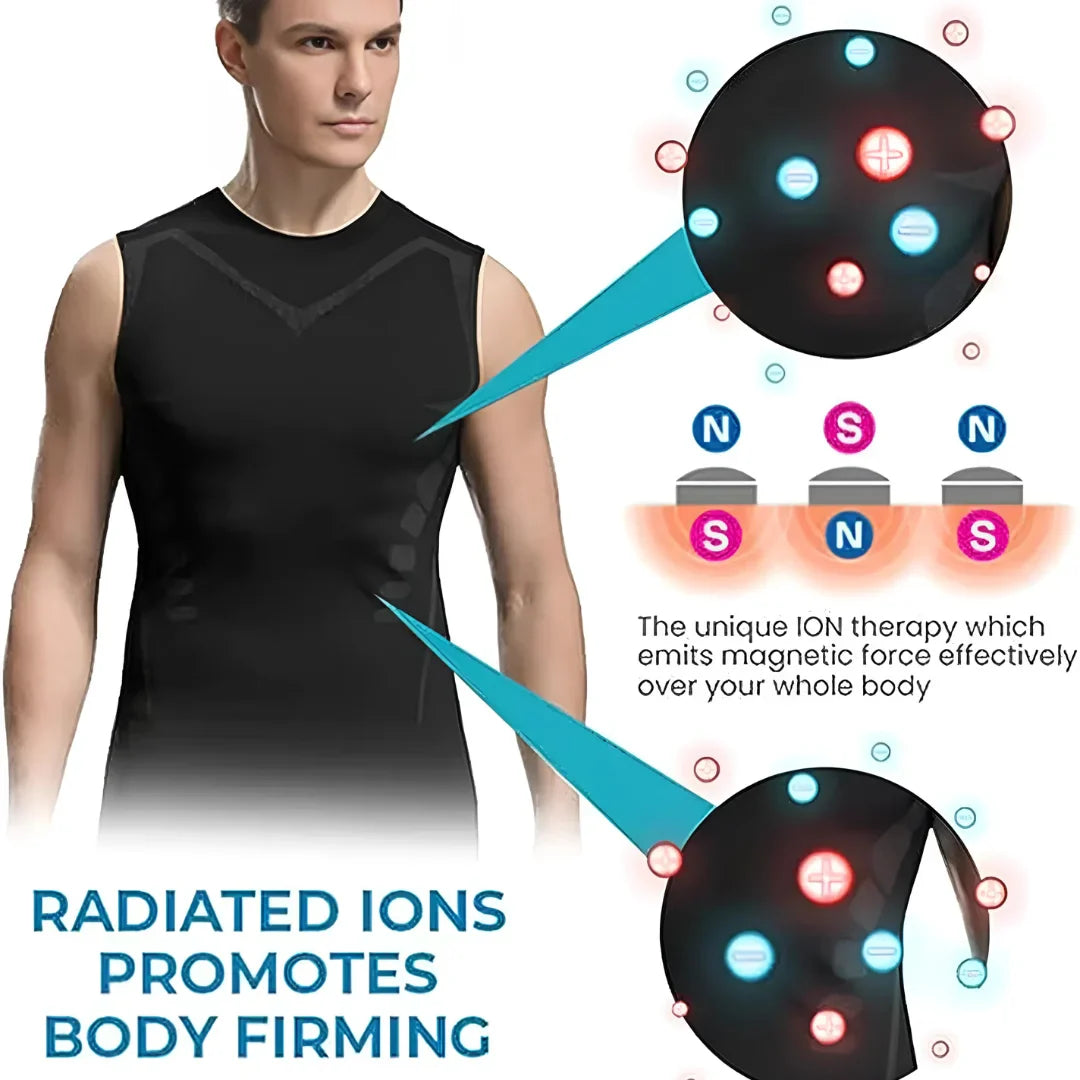 Compression Sleeveless Vest for Shaping & Posture