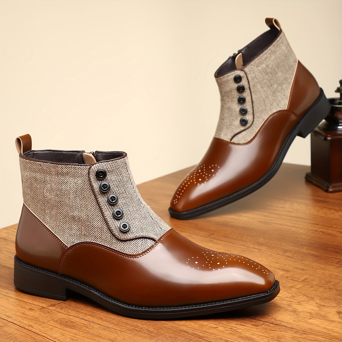Gerald Wentworth Chelsea Leather Boots – Classic Men’s Footwear