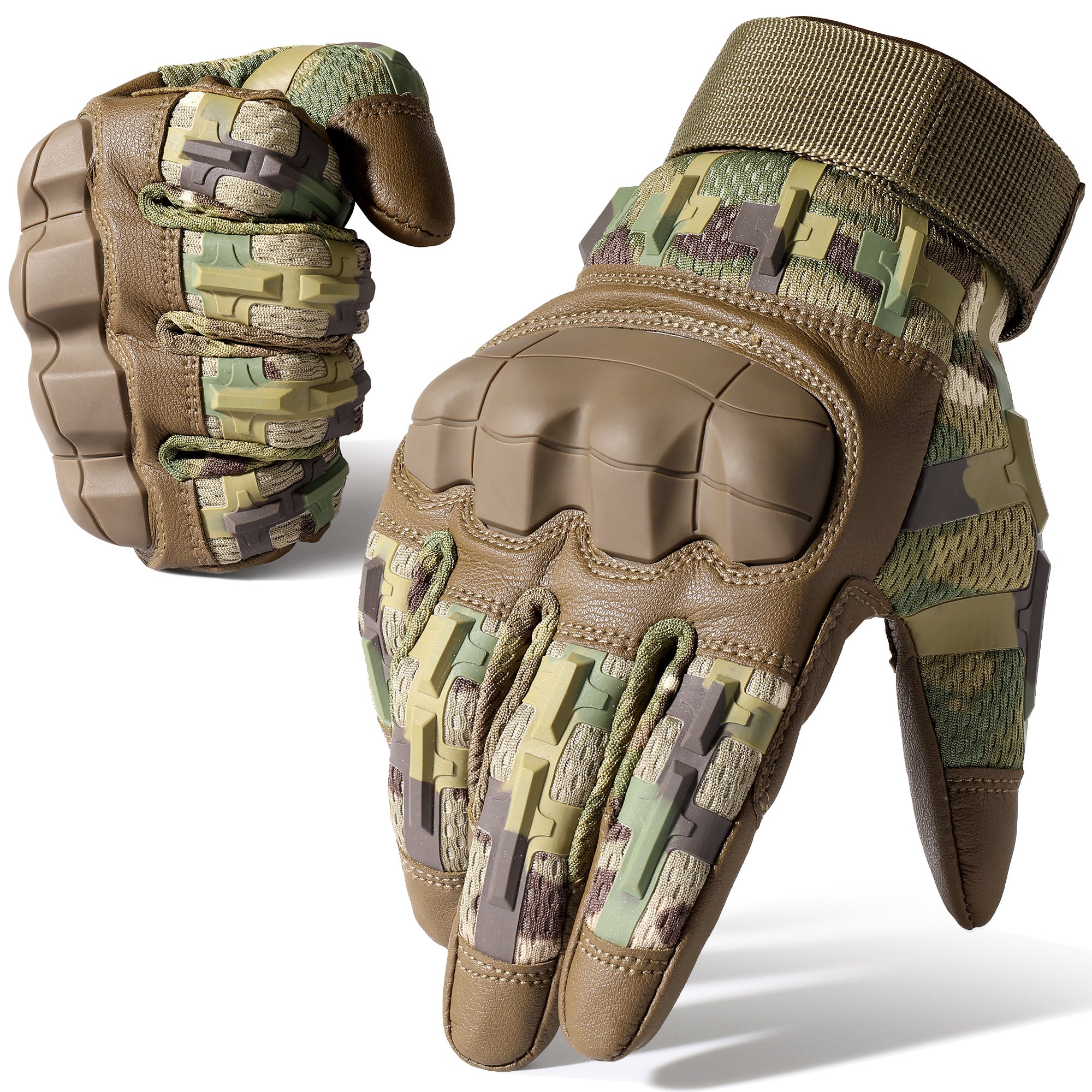 Men’s Touchscreen Fingerless Gloves – Knit Comfort & Outdoor Performance