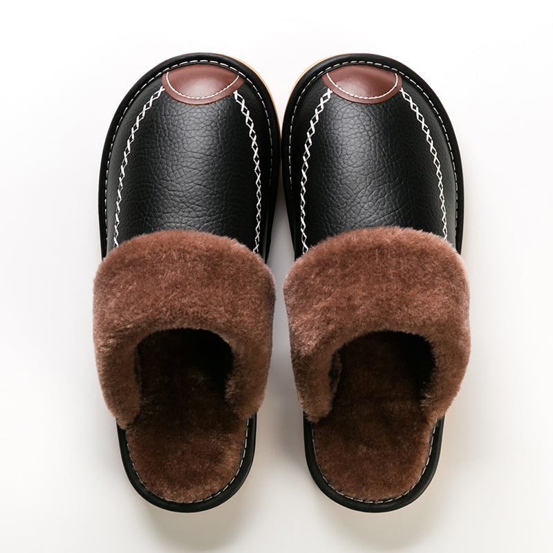 Warm Orthopedic Indoor Slippers – Non-Slip & Supportive Unisex Comfort