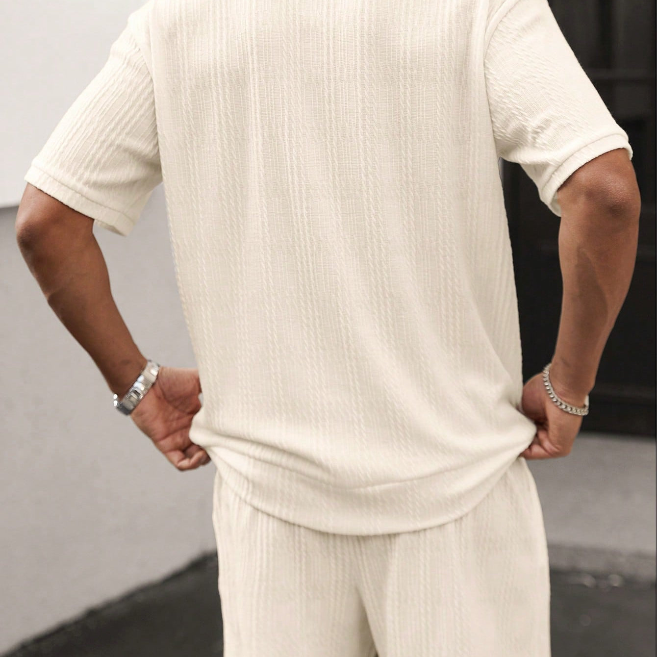 Vero – Men's Summer Set with Short Sleeve Shirt & Shorts - Solorfit