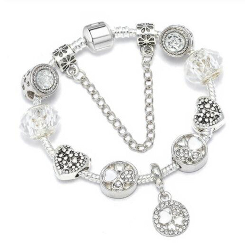 Solorfit | Peach Blossom Charm Bracelet