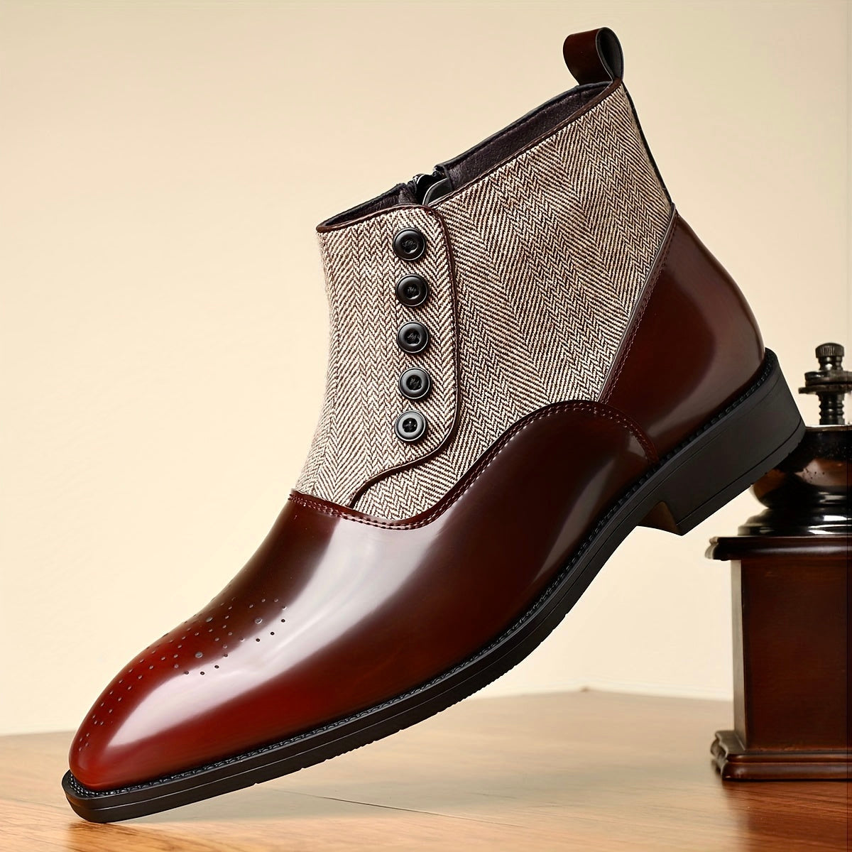 Gerald Wentworth Chelsea Leather Boots – Classic Men’s Footwear