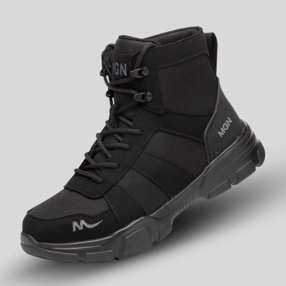 Men’s Safety Boots – Steel Toe Waterproof Work Boots with Slip-Resistant Sole