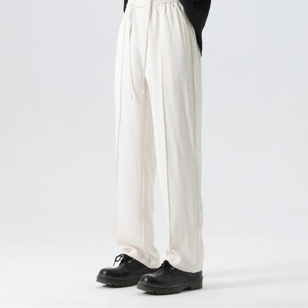 Luke Peterson | Men’s Slim Fit Pants – Classic Casual Trousers for Everyday Wear