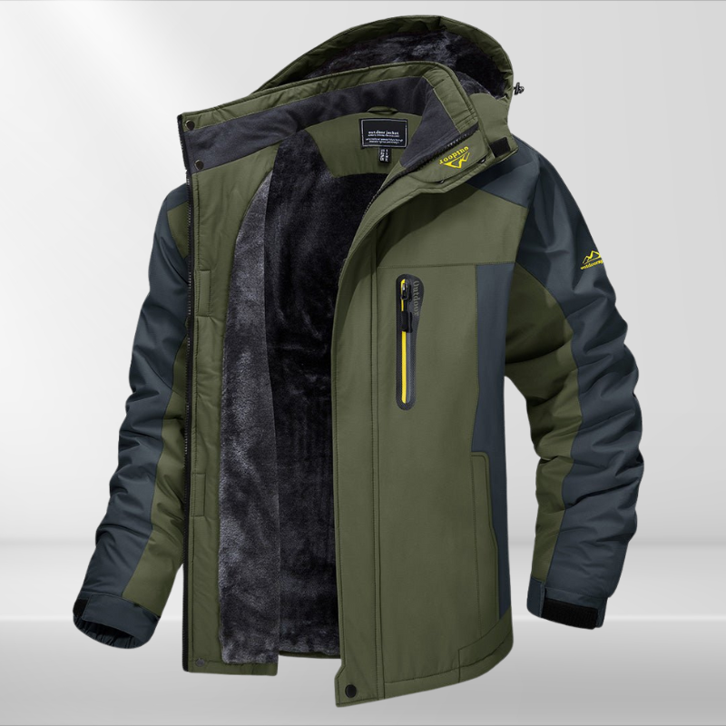 Armin Waterproof Winter Jacket – Men’s Cold Weather Coat