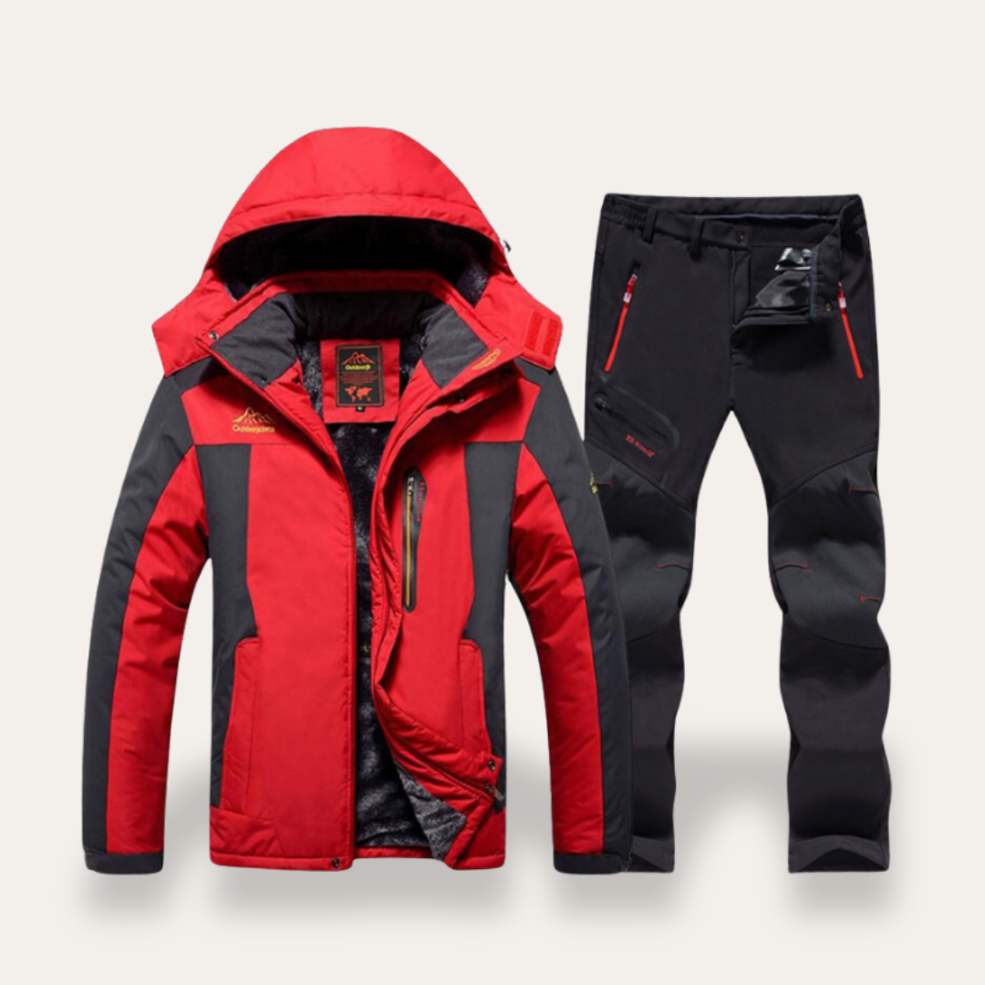Vestea – Men’s Outdoor Winter Jacket & Thermal Pants Set