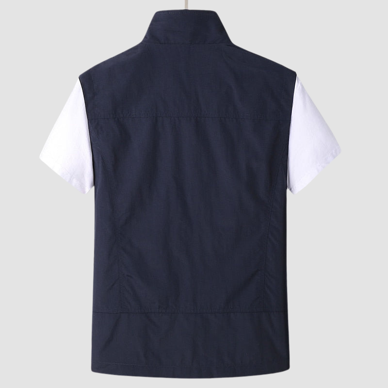 Ben | Men’s Lightweight Bodywarmer Vest – Sleeveless Zip Jacket for Casual Wear