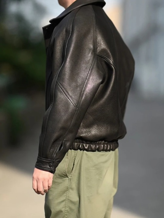 Men’s Casual Leather Jacket – Timeless Design & Effortless Versatility