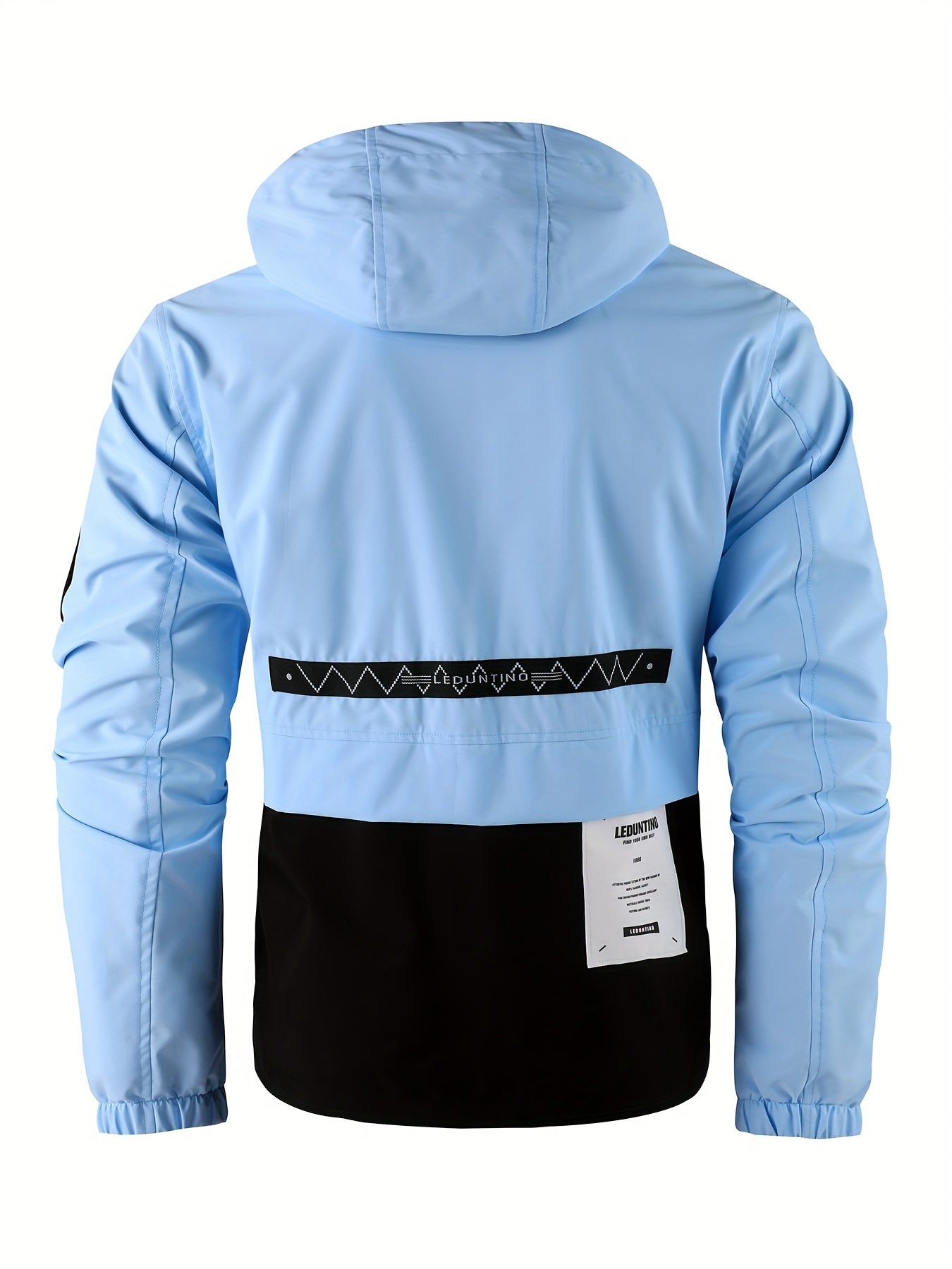 Men's Hooded Jacket Men's Outdoor Warm Storm Jacket Casual Multi-Pocket Cargo Jacket