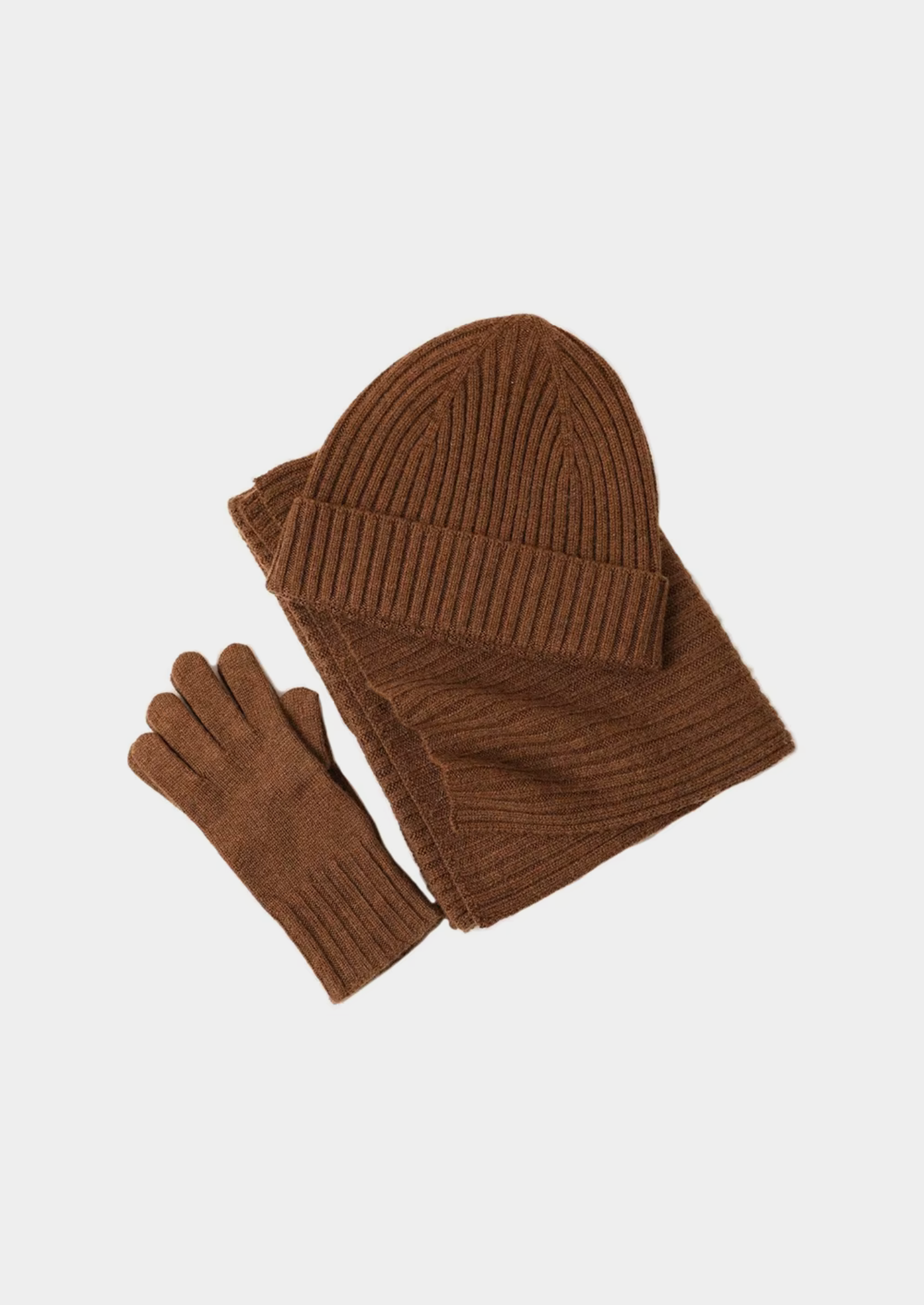 100% Cashmere Winter Essentials Set – Gloves, Hat & Scarf