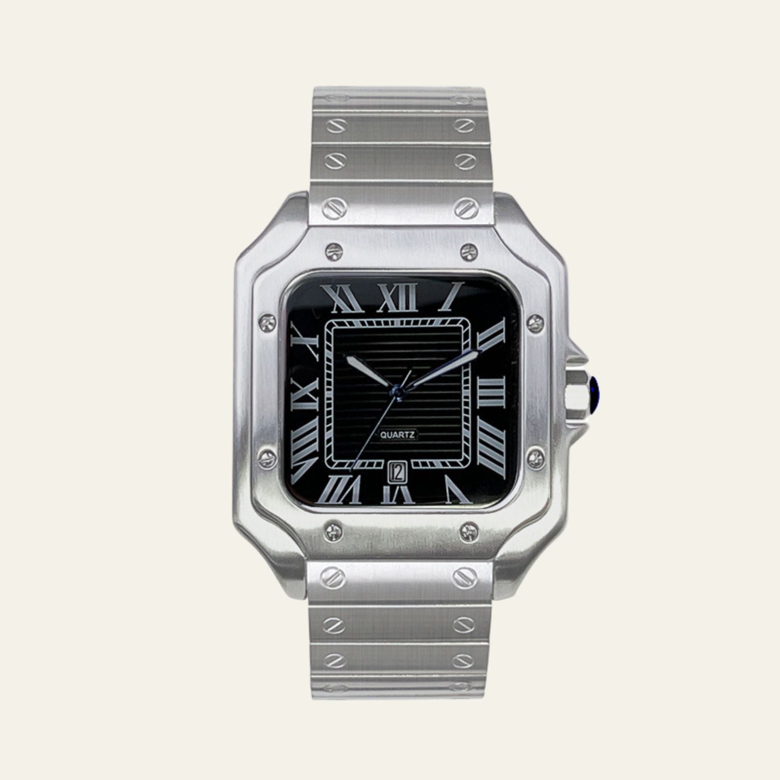 The Verona Vintage Signature Steel Watch