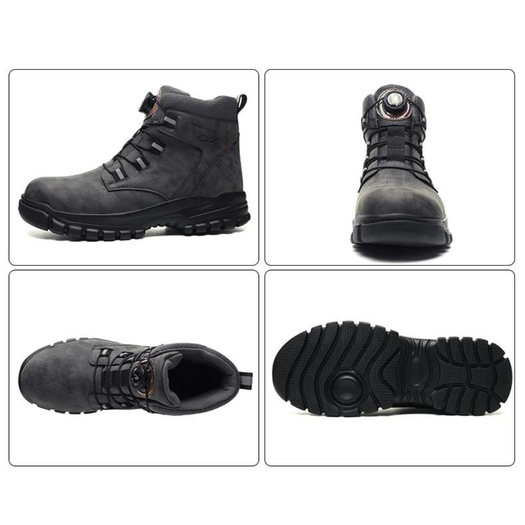 Warrior 2.0 Men’s Safety Shoes – Steel Toe Work Footwear