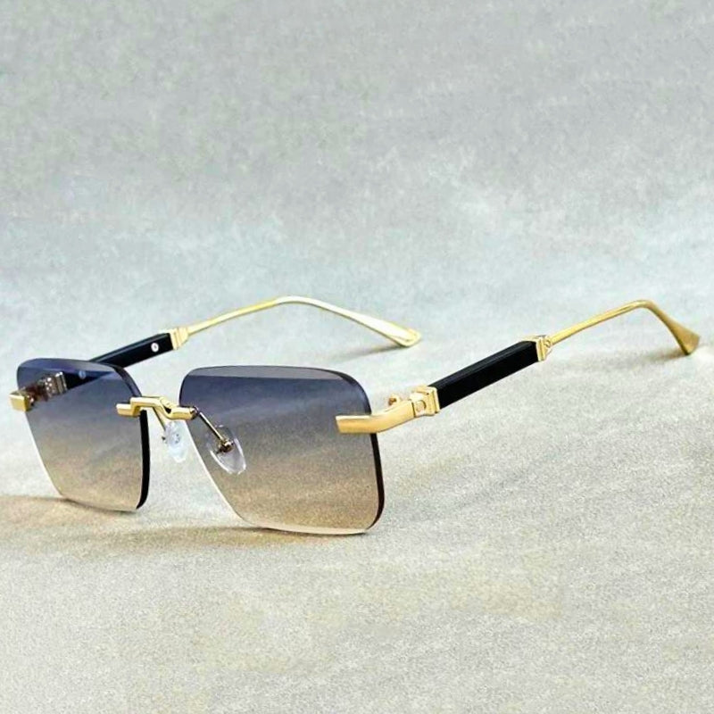 Boldini Sunglasses Summer Timeless Rimless Design