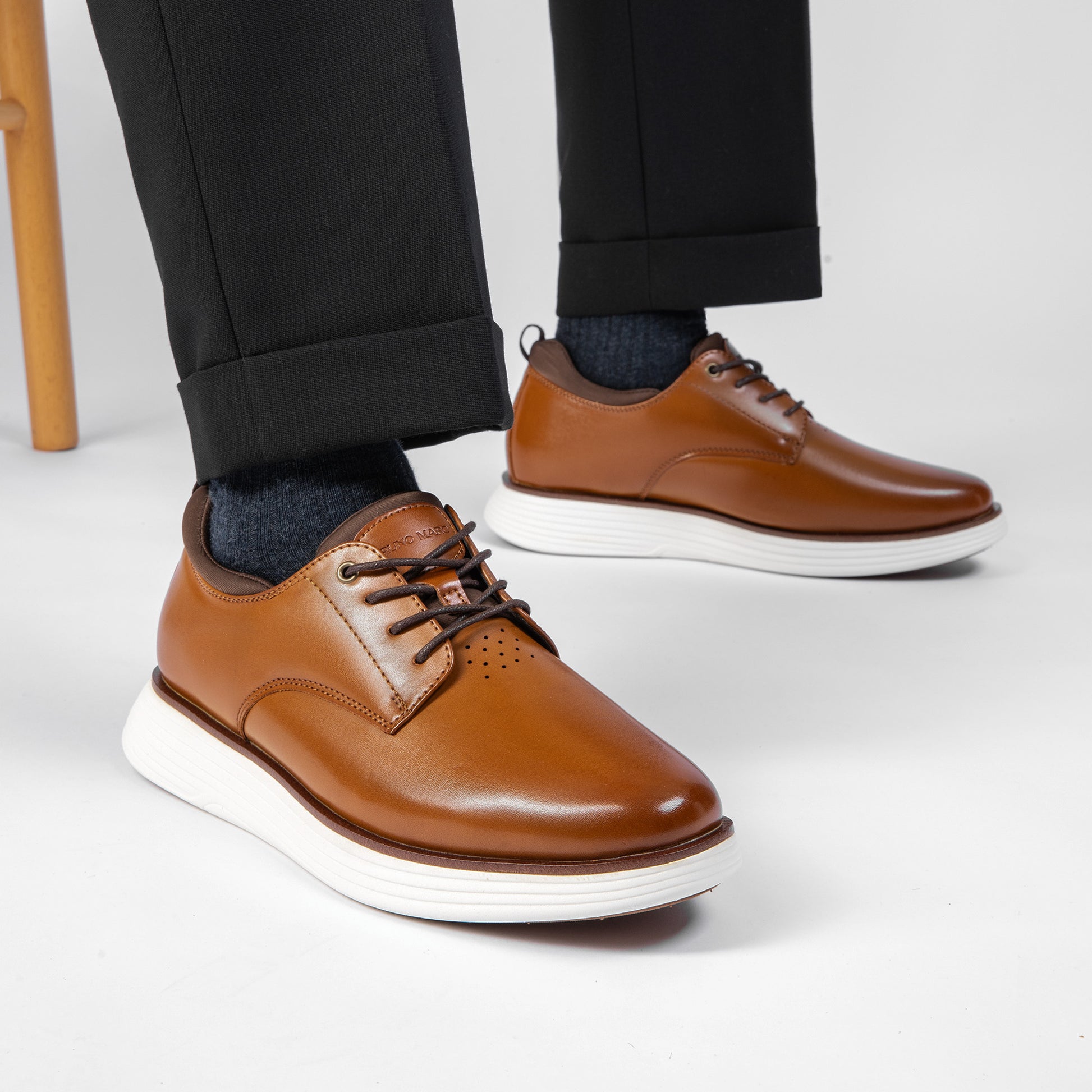 Flex Men’s Dress Sneakers – Casual Oxford Style with Modern Comfort