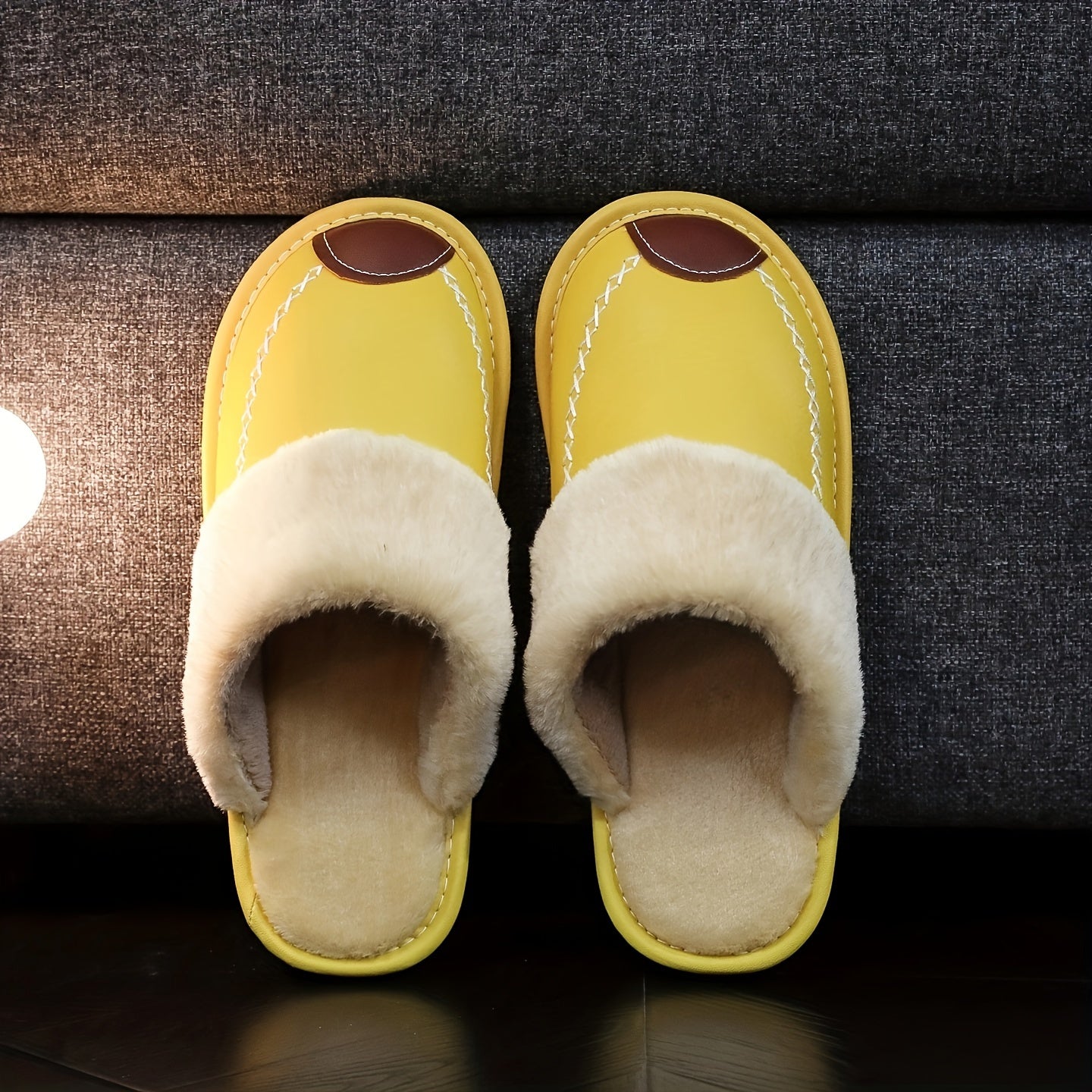 Warm Orthopedic Indoor Slippers – Non-Slip & Supportive Unisex Comfort
