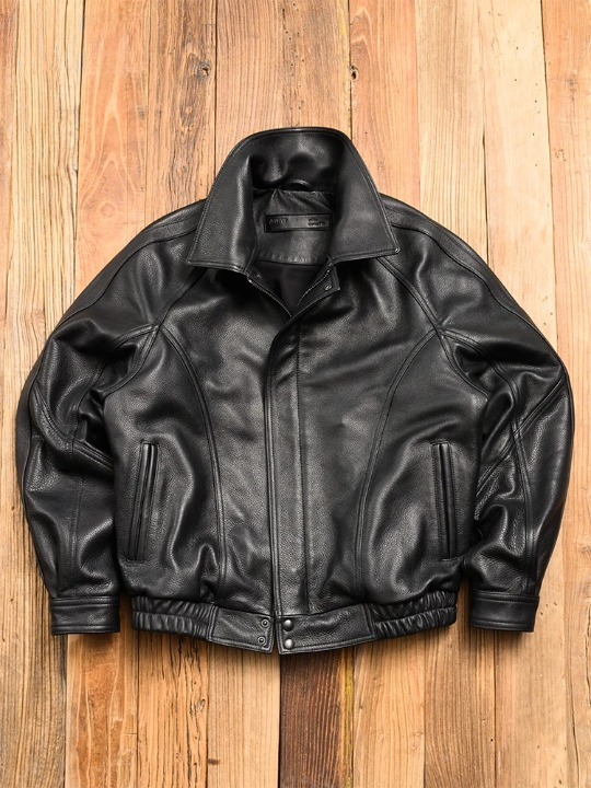 Men’s Casual Leather Jacket – Timeless Design & Effortless Versatility