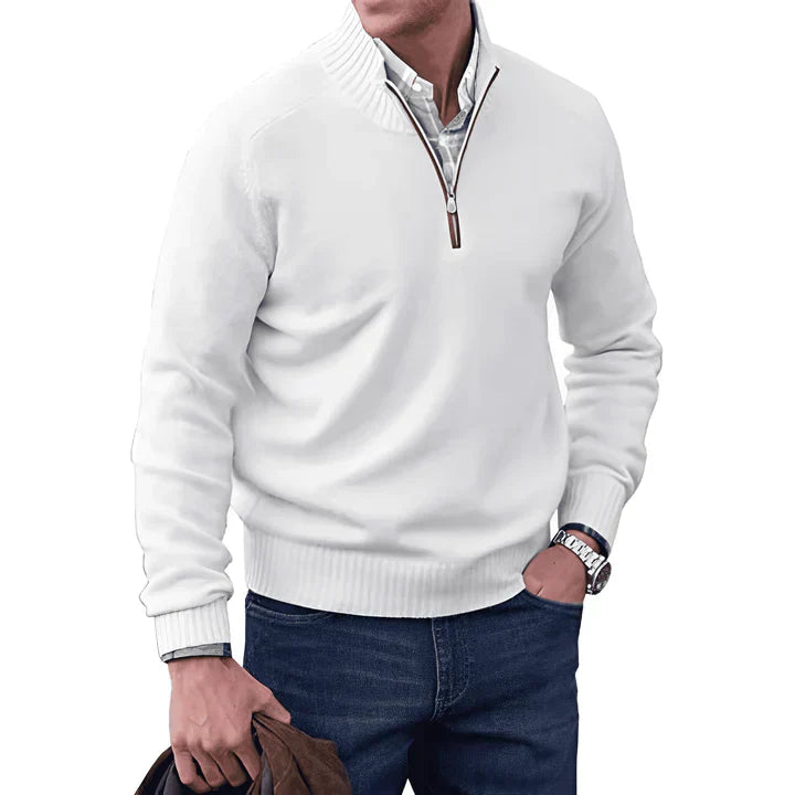 Men's Quarter Zip Jumper - Solorfit