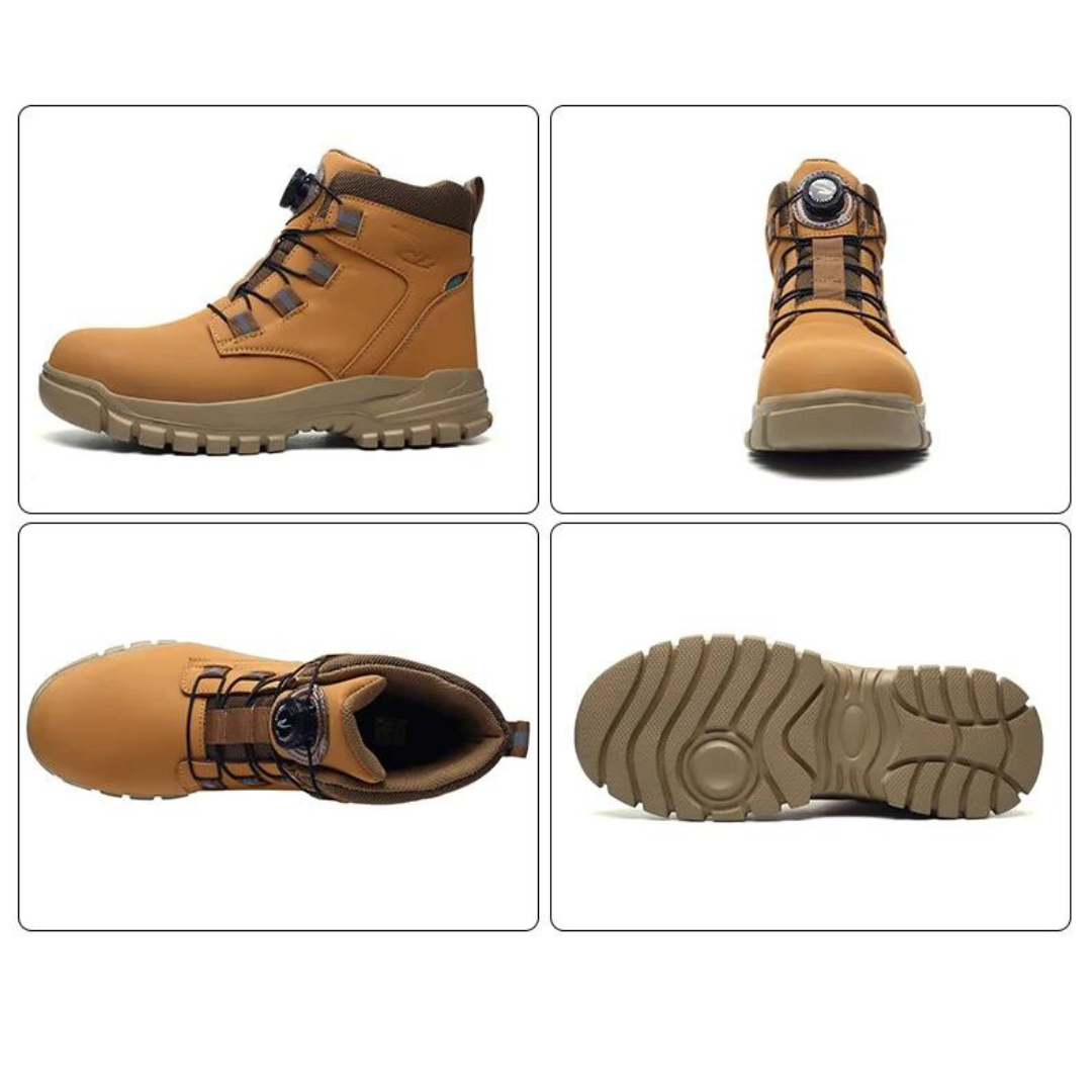 Warrior 2.0 Men’s Safety Shoes – Steel Toe Work Footwear