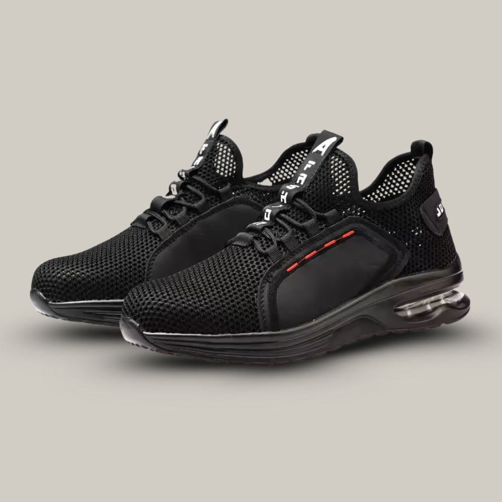 ALTER Safety Shoes – Unisex Steel Toe Work Sneakers with Slip-Resistant Sole