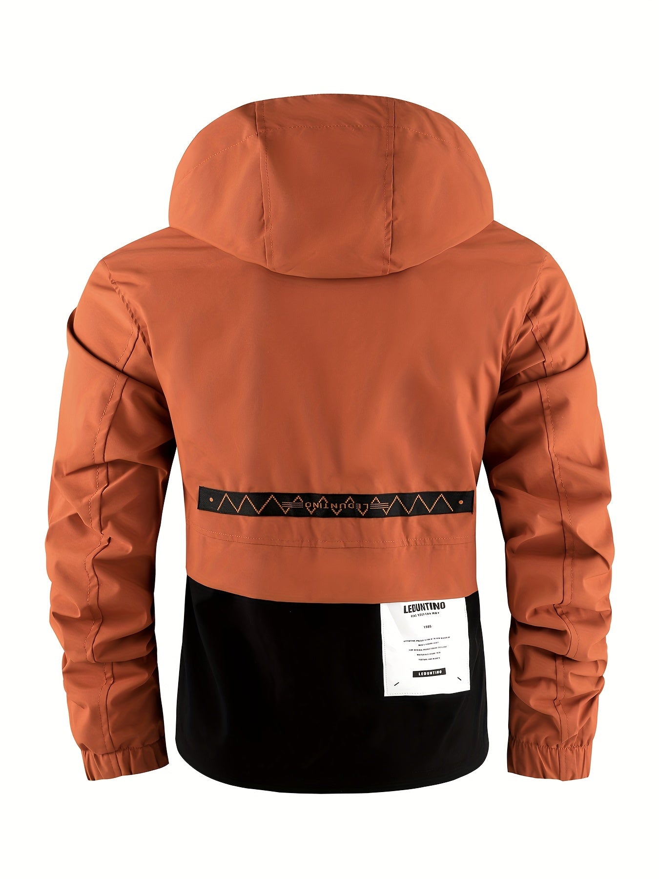 Men's Hooded Jacket Men's Outdoor Warm Storm Jacket Casual Multi-Pocket Cargo Jacket