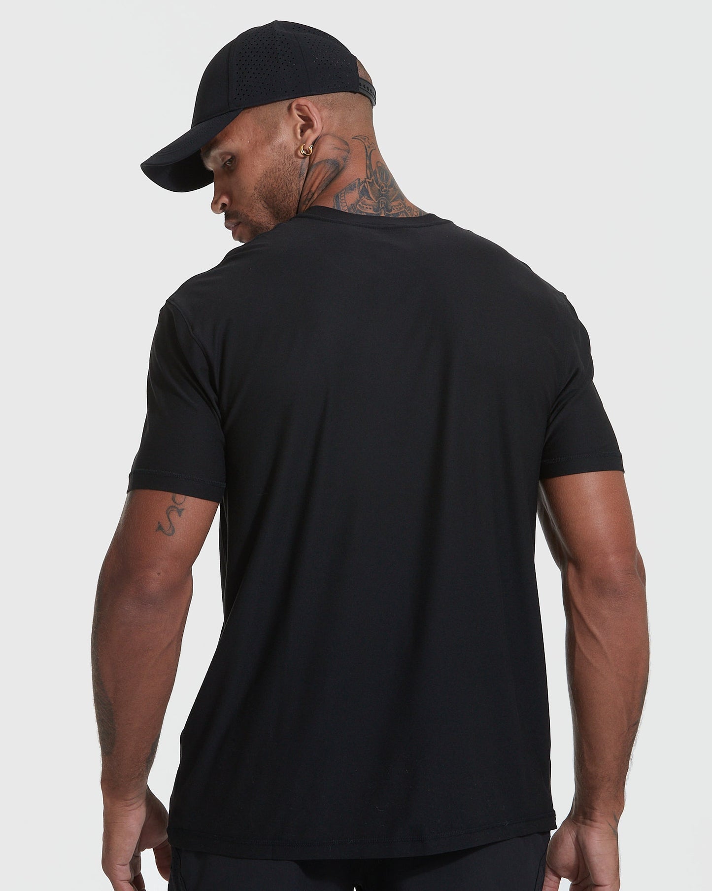 All Black Active Crew Neck 3-Pack