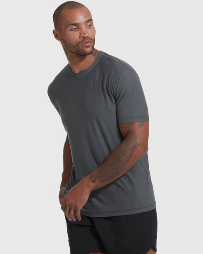 Carbon Active Crew Neck Tee