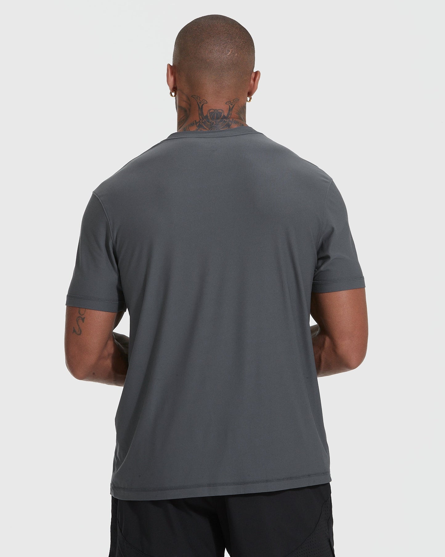 Carbon Active Crew Neck Tee