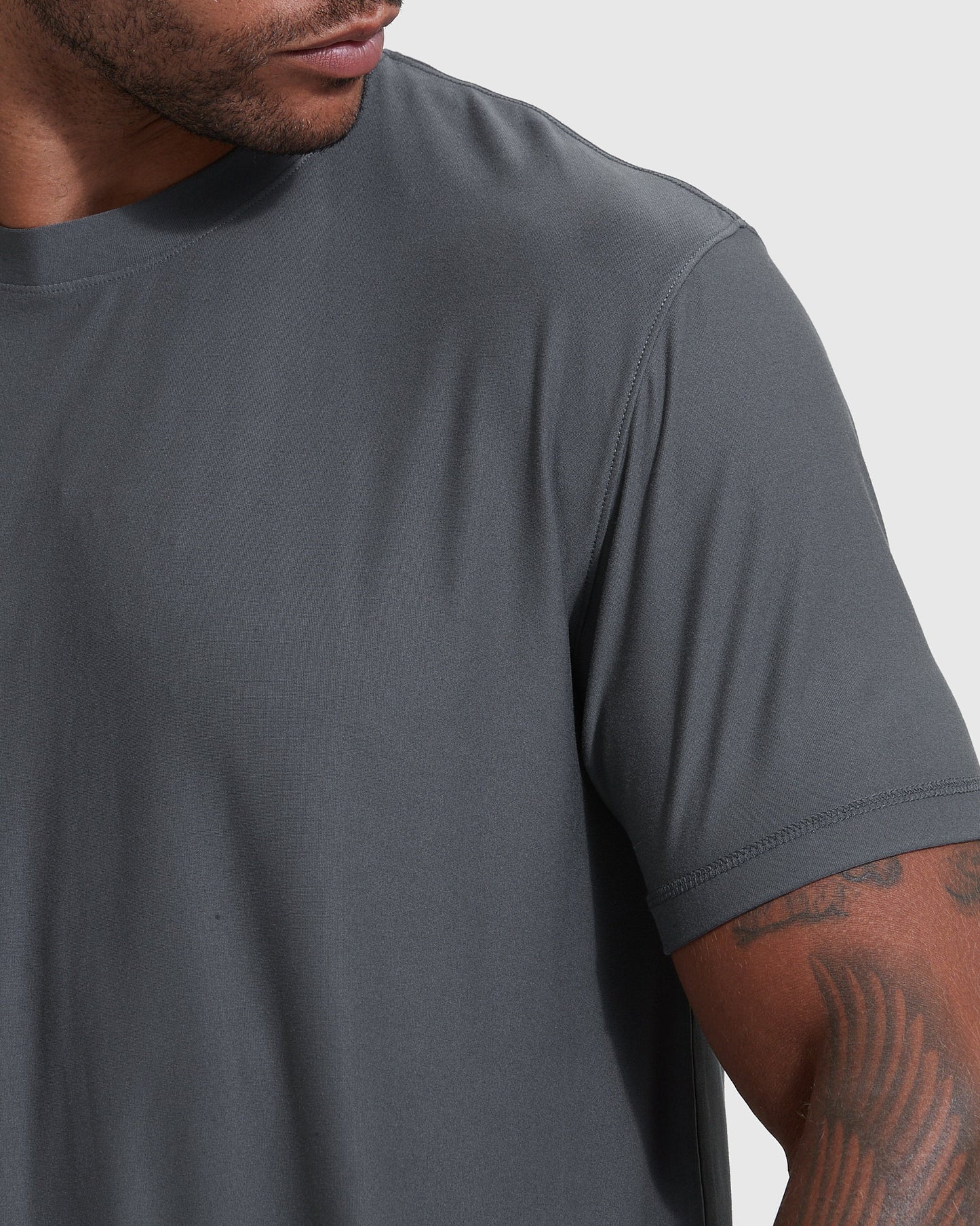 Carbon Active Crew Neck Tee