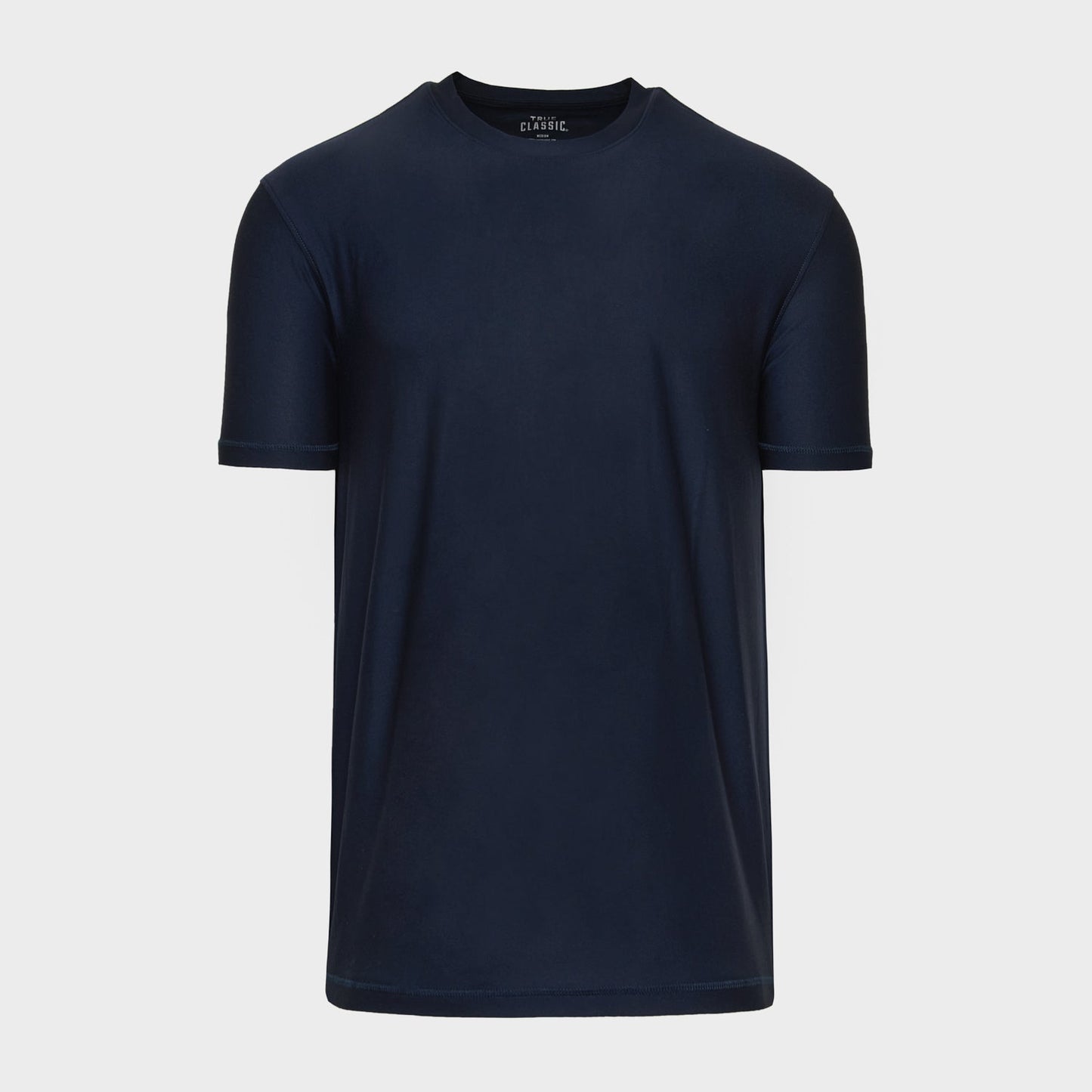 Navy Active Crew Neck Tee