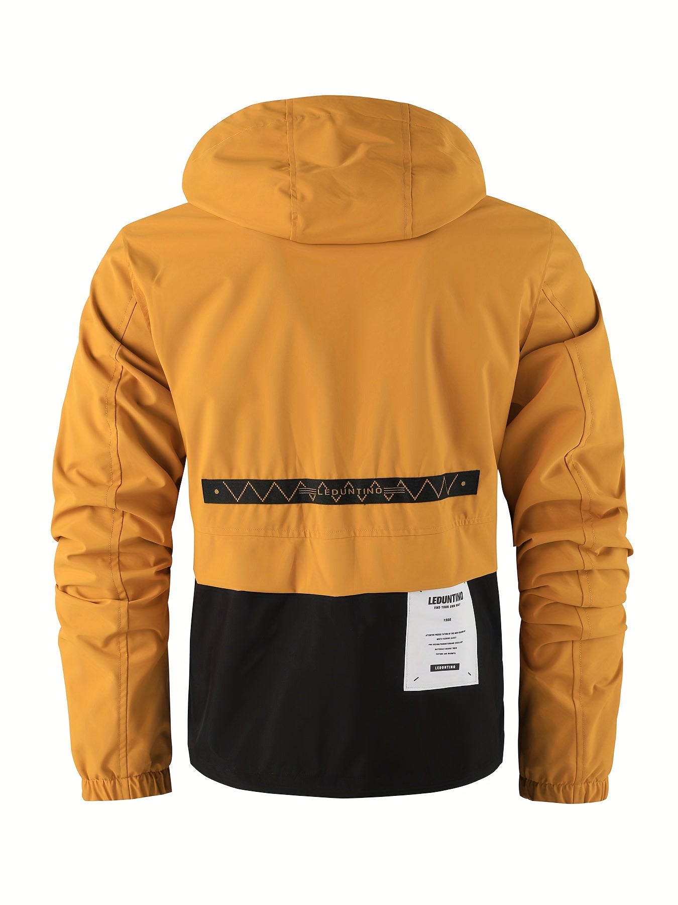 Men's Hooded Jacket Men's Outdoor Warm Storm Jacket Casual Multi-Pocket Cargo Jacket