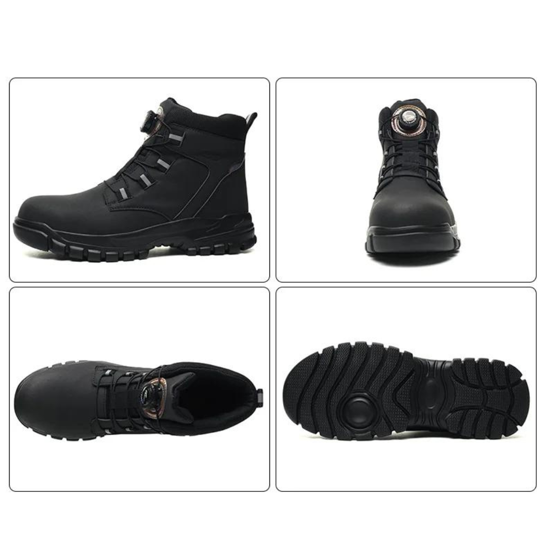 Warrior 2.0 Men’s Safety Shoes – Steel Toe Work Footwear