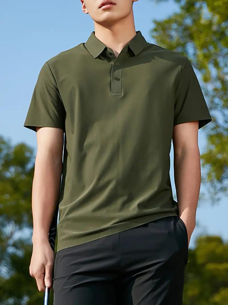 Solorfit | Men’s Seamless Polo Shirt