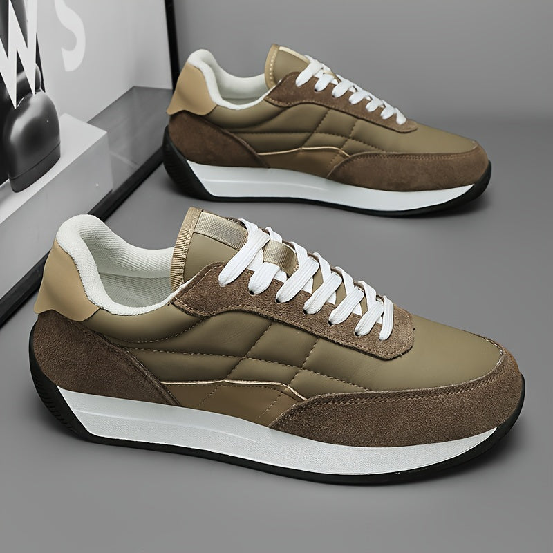 Trendy Running Sneakers – Thick-Soled, Non-Slip & Height-Boosting Design