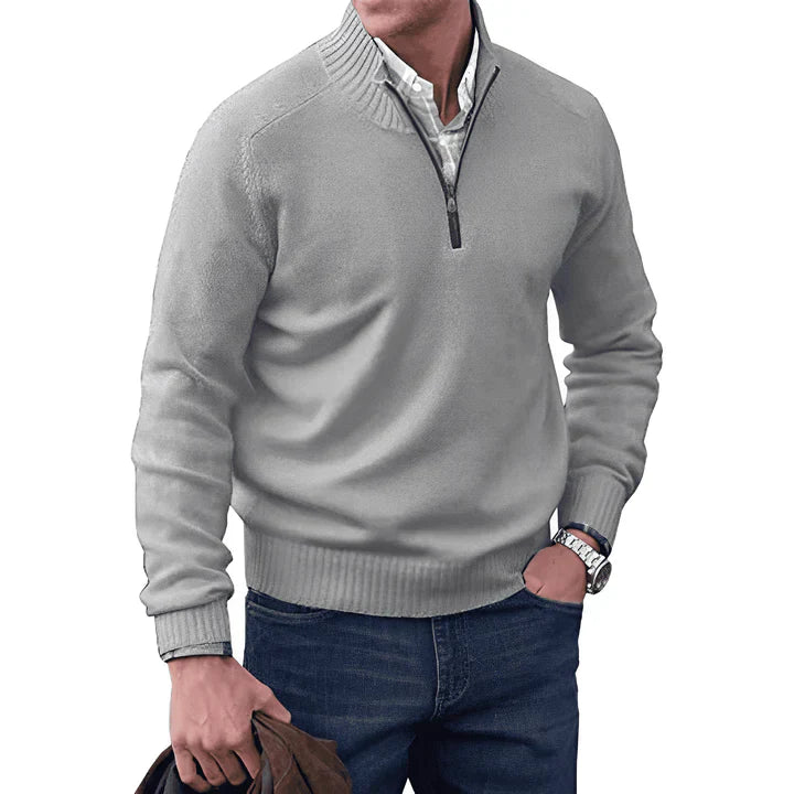 Men's Quarter Zip Jumper - Solorfit