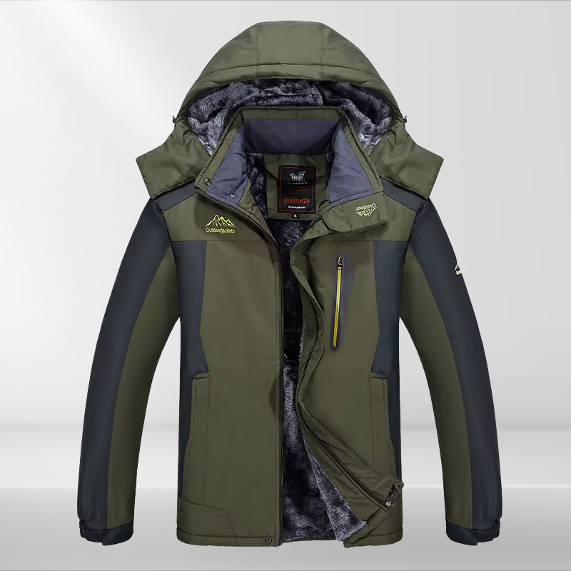Armin Waterproof Winter Jacket – Men’s Cold Weather Coat