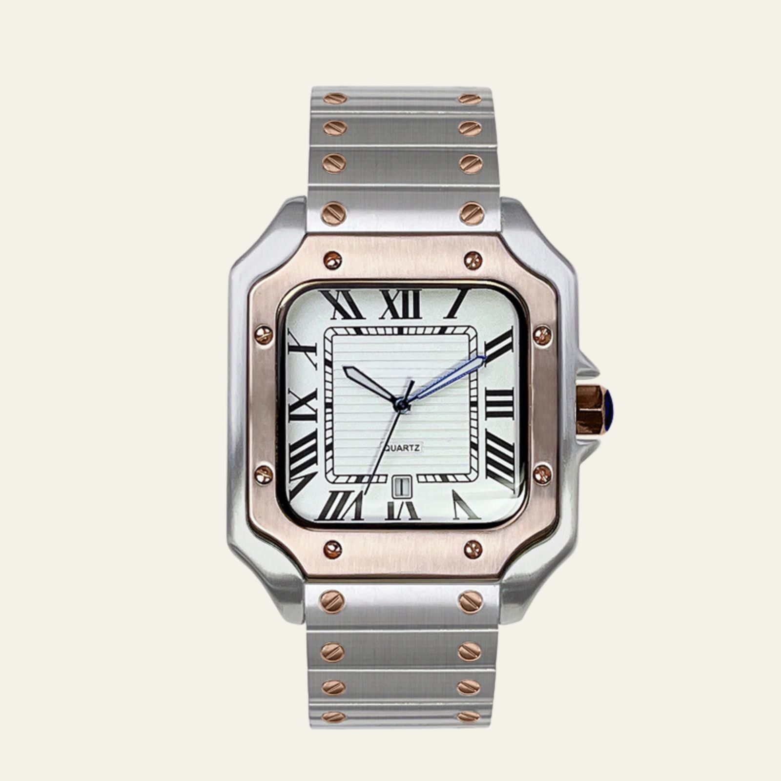 The Verona Vintage Signature Steel Watch