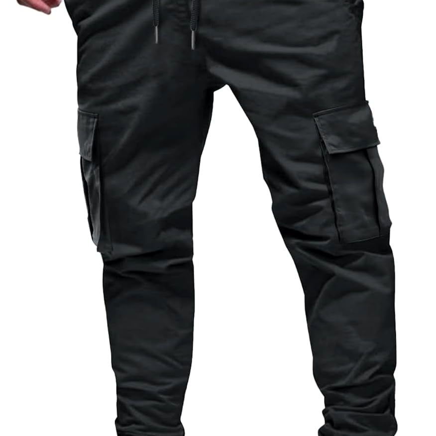 Bruno Men’s Premium Stretch Cargo Pants – Comfortable Utility Trousers with Modern Fit
